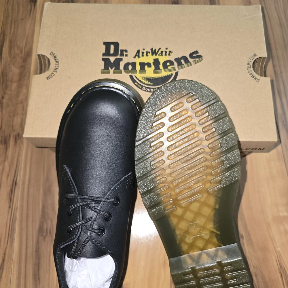 Dr. Martens Black Leather Oxfords - Picture 2 of 6